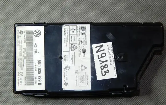 Volkswagen Scirocco Other control units/modules 5N0035729B