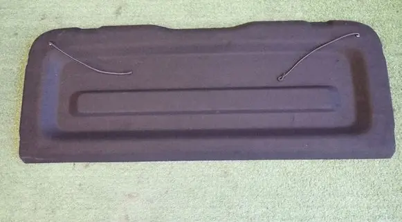 Citroen C3 Parcel shelf