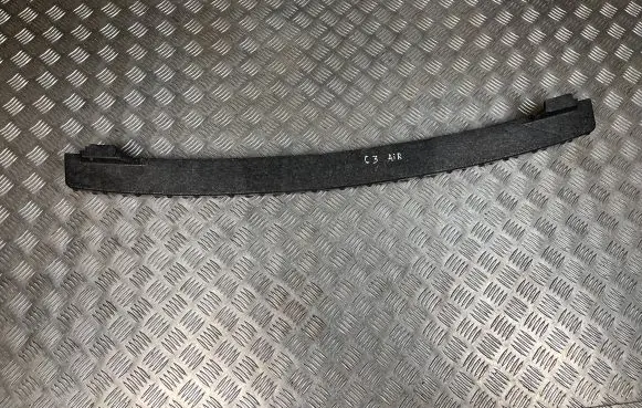 Front bumper foam support bar