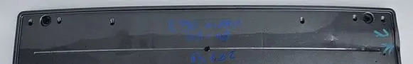 BMW 5 E60 E61 Number plate surrounds holder frame 7897181