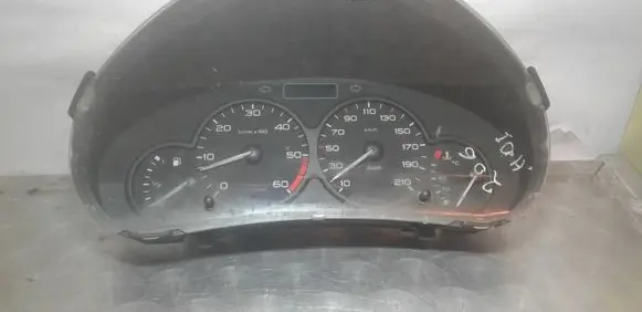 Peugeot 206 Speedometer (instrument cluster) 9659730580 MC1EGR36 000501701