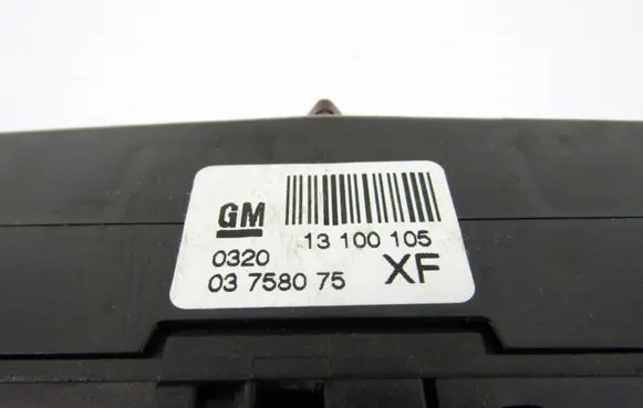 Opel Astra H Hazard light switch 13100105