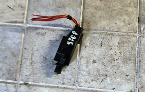 Mercedes-Benz Vaneo W414 Brake pedal bracket assembly 0015452009