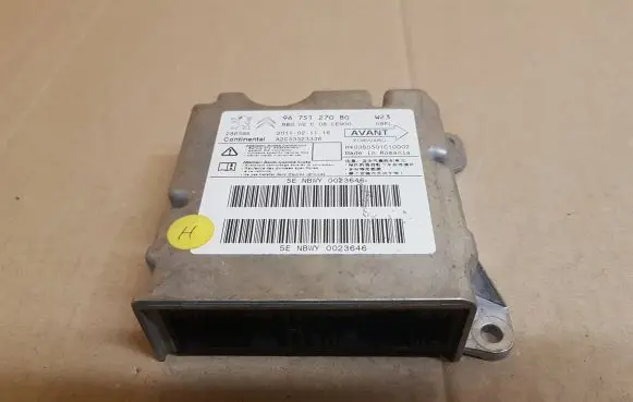 Peugeot 508 Airbag control unit/module 9675127080