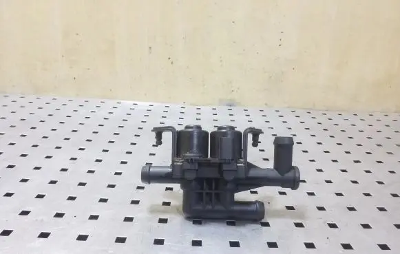 Coolant heater control valve