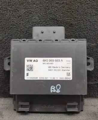 Audi A4 S4 B8 8K Power management control unit 8K0959663A 8K0959663