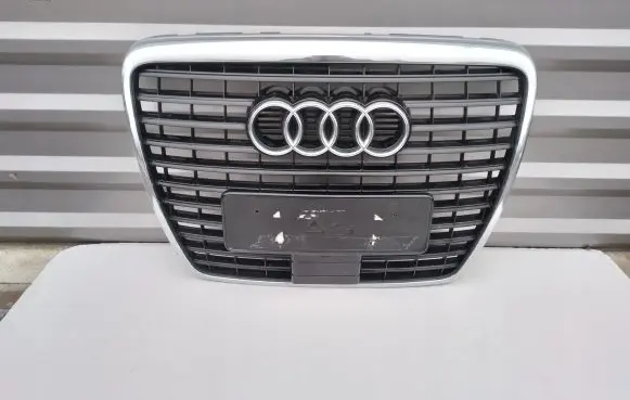 Audi A6 S6 C6 4F Front bumper upper radiator grill 4F0853651AJ