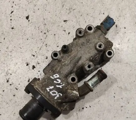 Peugeot 307 Thermostat housing 9639913980