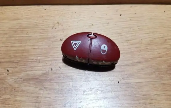 Peugeot 206 Hazard light switch
