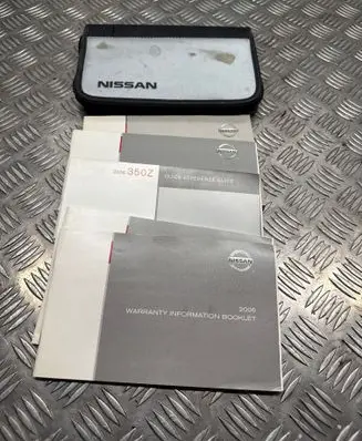 Nissan 350Z Owners service history hand book 