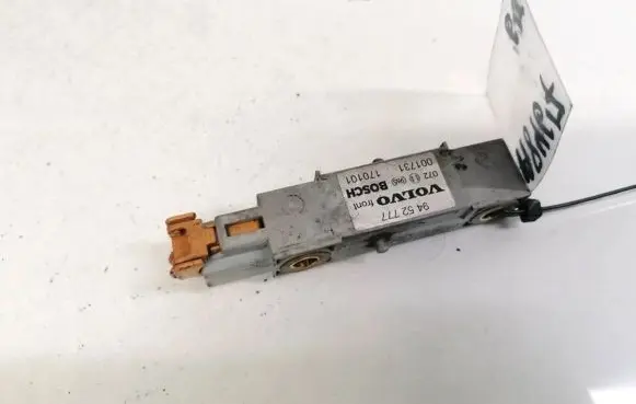 Airbag deployment crash/impact sensor