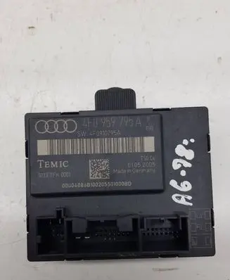 Audi A6 S6 C6 4F Door control unit/module 4F0959795A 4F0910795A