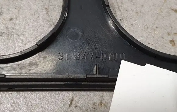Volkswagen PASSAT B6 Climate control/heater control trim 318470100 3C0863099