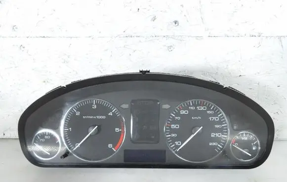 Peugeot 407 Speedometer (instrument cluster) 9658137280