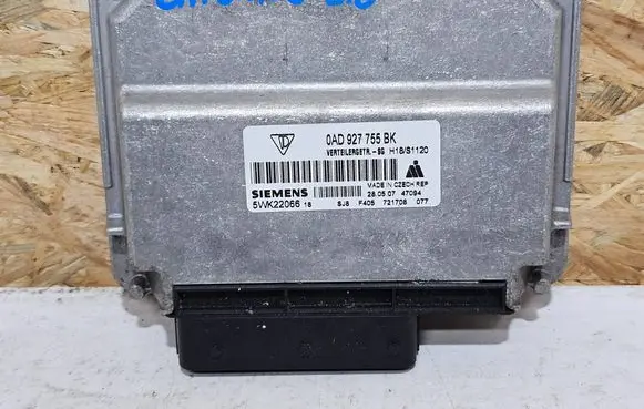 Porsche Cayenne (9PA) Transfer box differential control unit 0AD927755BK H18S1120 5WK22066