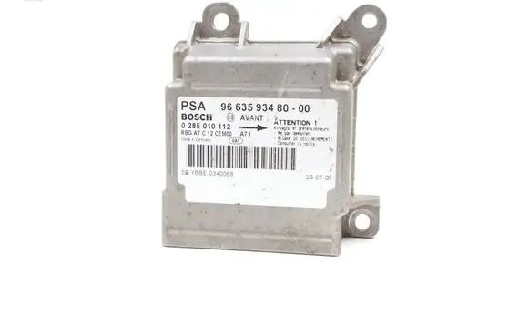 Peugeot 207 Airbag control unit/module 0285010112 9663593480 966359348000