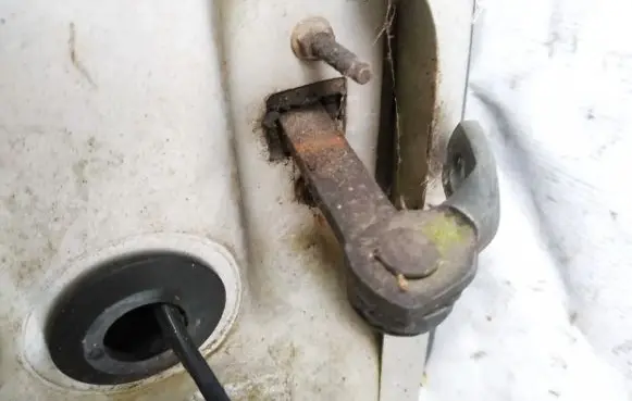 Ford Escort Rear door check strap stopper