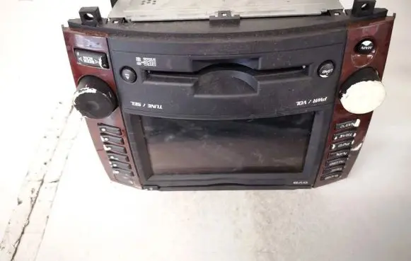 Cadillac CTS Radio/CD/DVD/GPS head unit 25746715