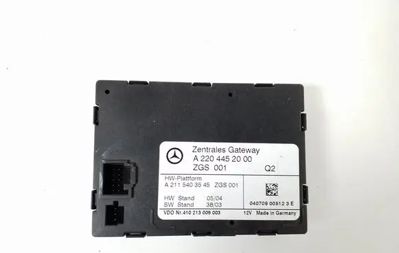 Mercedes-Benz S W220 Gateway control module A2115403545