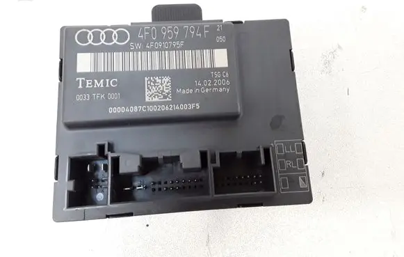 Audi A6 S6 C6 4F Door control unit/module 4F0959794F