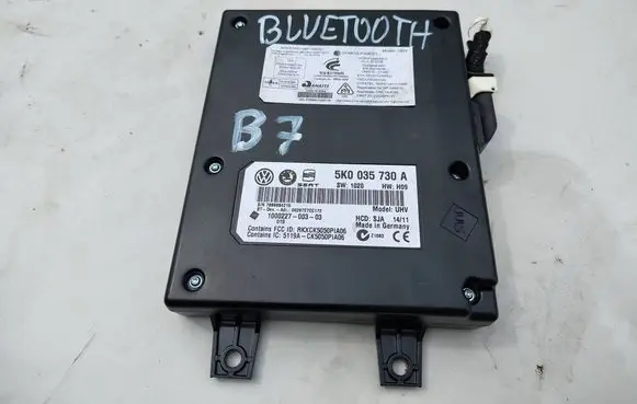 Volkswagen PASSAT B7 Bluetooth control unit module 5K0035730A