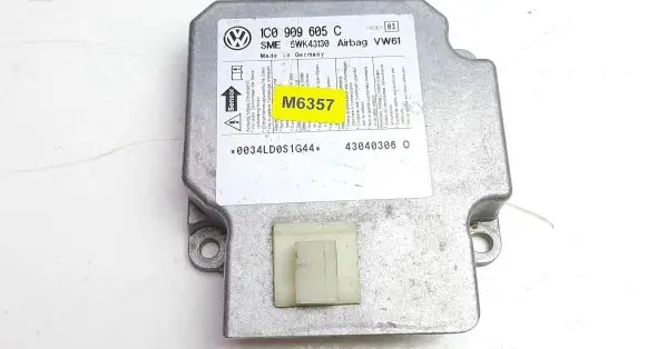 Volkswagen PASSAT B6 Airbag control unit/module 1C0909605C M6357