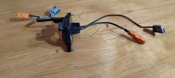 Peugeot 607 Airbag slip ring squib (SRS ring) SRS7PIN EATON13199