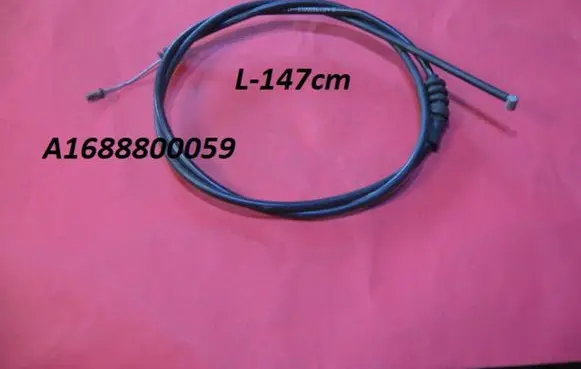Mercedes-Benz A W168 Engine bonnet/hood lock release cable A1688800059