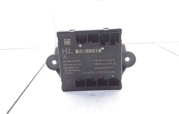 Mercedes-Benz C W204 Door control unit/module A2048700926 A2048200526