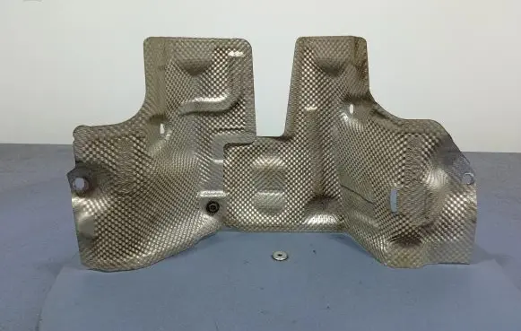 Mercedes-Benz AMG GT R190 C190 Exhaust heat shield A2906809402