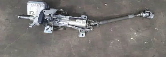 Steering wheel axle