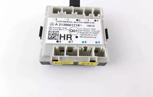 Mercedes-Benz E W213 Door control unit/module A2139001718 A2139011208 A2139027111