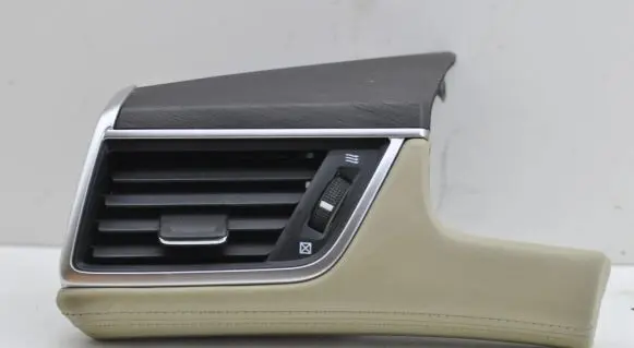 Dashboard air vent grill cover trim