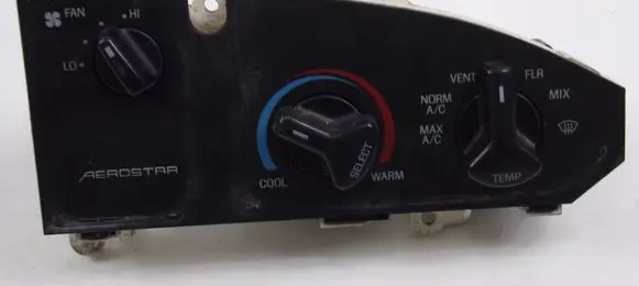 Ford Aerostar Air conditioning/heating control unit F29H19D838AF