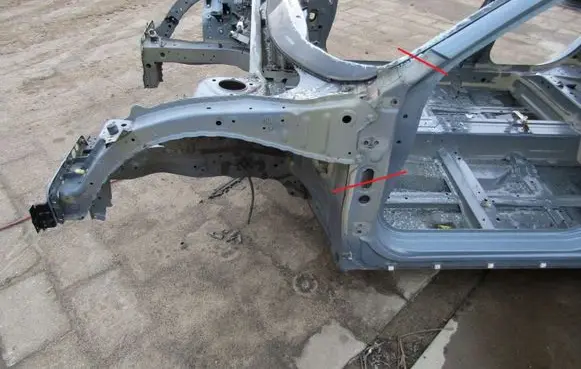 Honda Civic X Front side member 