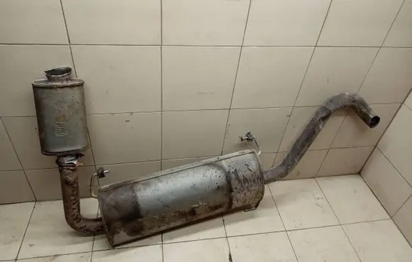 Peugeot Boxer Rear muffler/silencer tail pipe 1350076080 1350077080