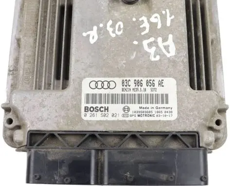 Audi A3 S3 8P Engine control unit/module 03C906056AE 1039S03685 0261S02021