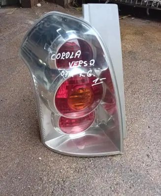 Toyota Corolla Verso E121 Rear/tail lights