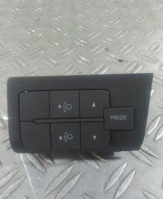 Headlight level height control switch