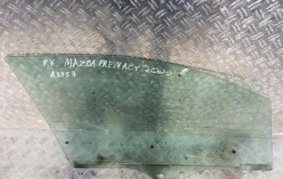 Mazda Premacy Front door window glass four-door AS2