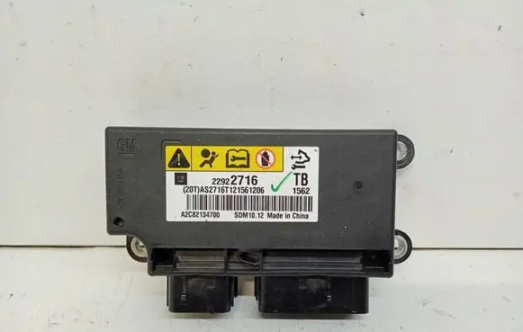 Chevrolet Aveo Airbag control unit/module 22922716