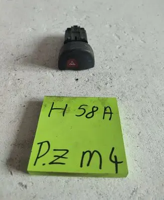 Renault Megane II Hazard light switch 435867