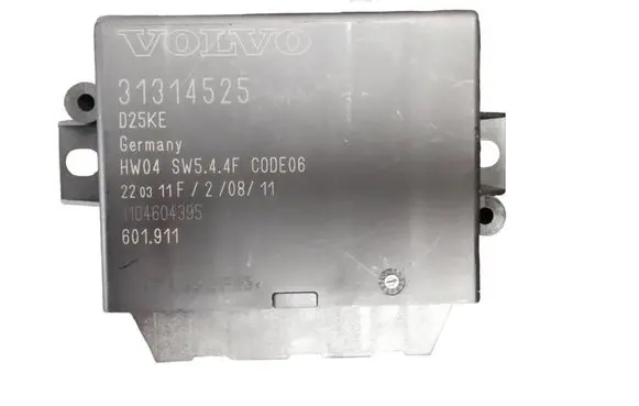 Volvo XC60 Parking PDC control unit/module 31314525 1104604395