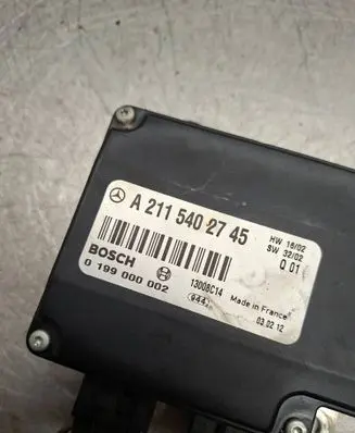 Mercedes-Benz E W211 Battery control module A2115402745 0199000002 13C08C14