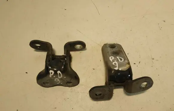 Front door hinge set