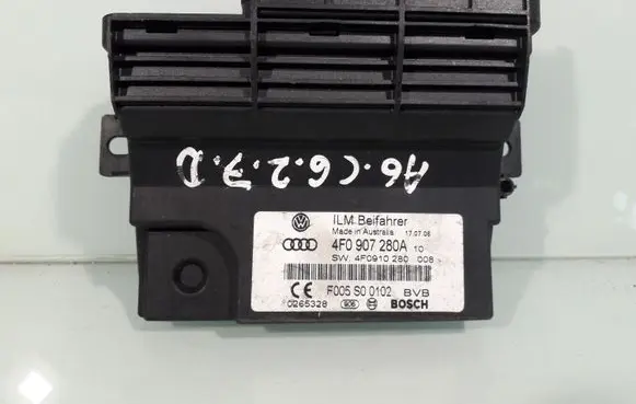 Audi A6 S6 C6 4F Power management control unit 4F0907280A