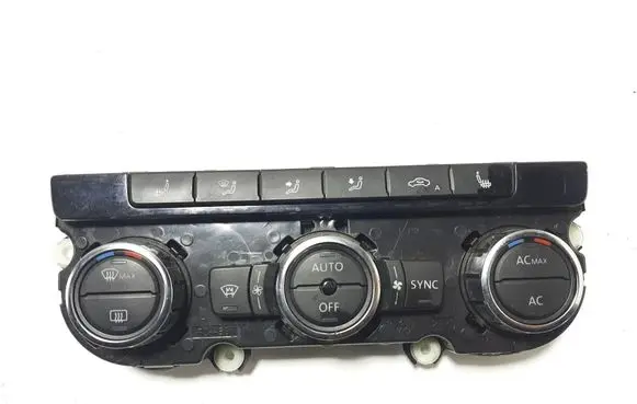Volkswagen PASSAT B7 Interior fan control switch 3AA907044F