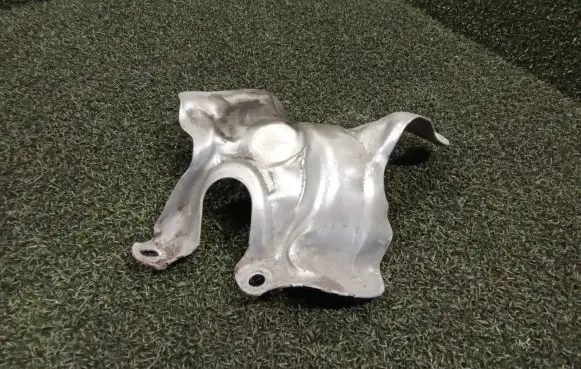 Heat shield in engine bay