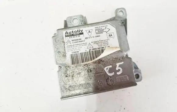 Citroen C5 Airbag control unit/module 9665558180 610963100