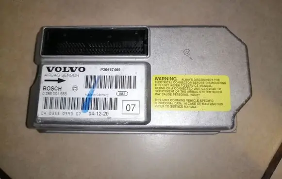 Volvo S60 Airbag control unit/module 30667469
